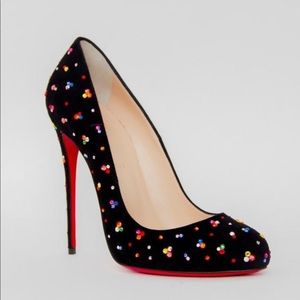 Black Dorissima Clair 120mm Pumps